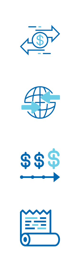 Brands icons for RHB Bank new ATMs.