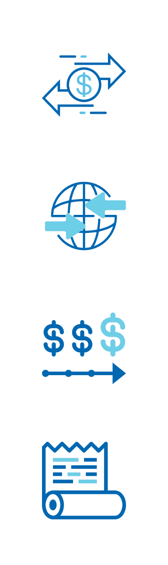 Brands icons for RHB Bank new ATMs.