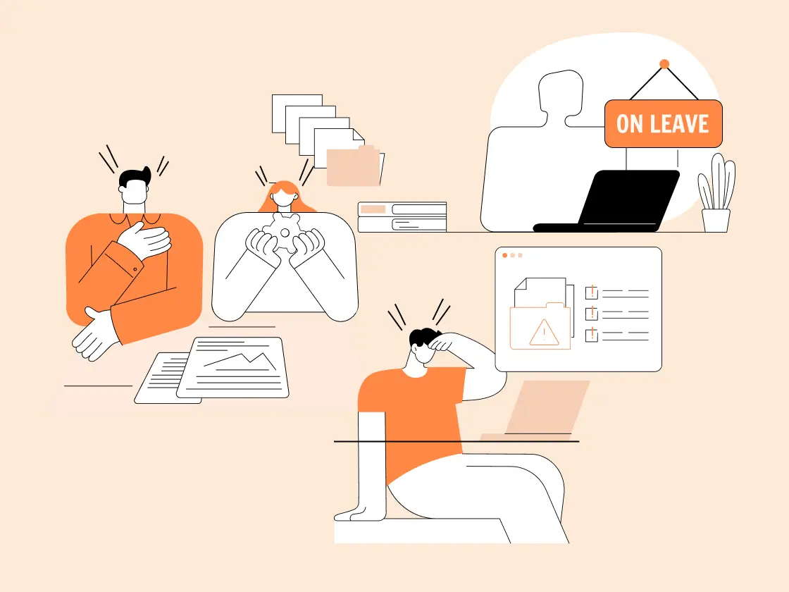The Domino Effect of an Unexpected Leave