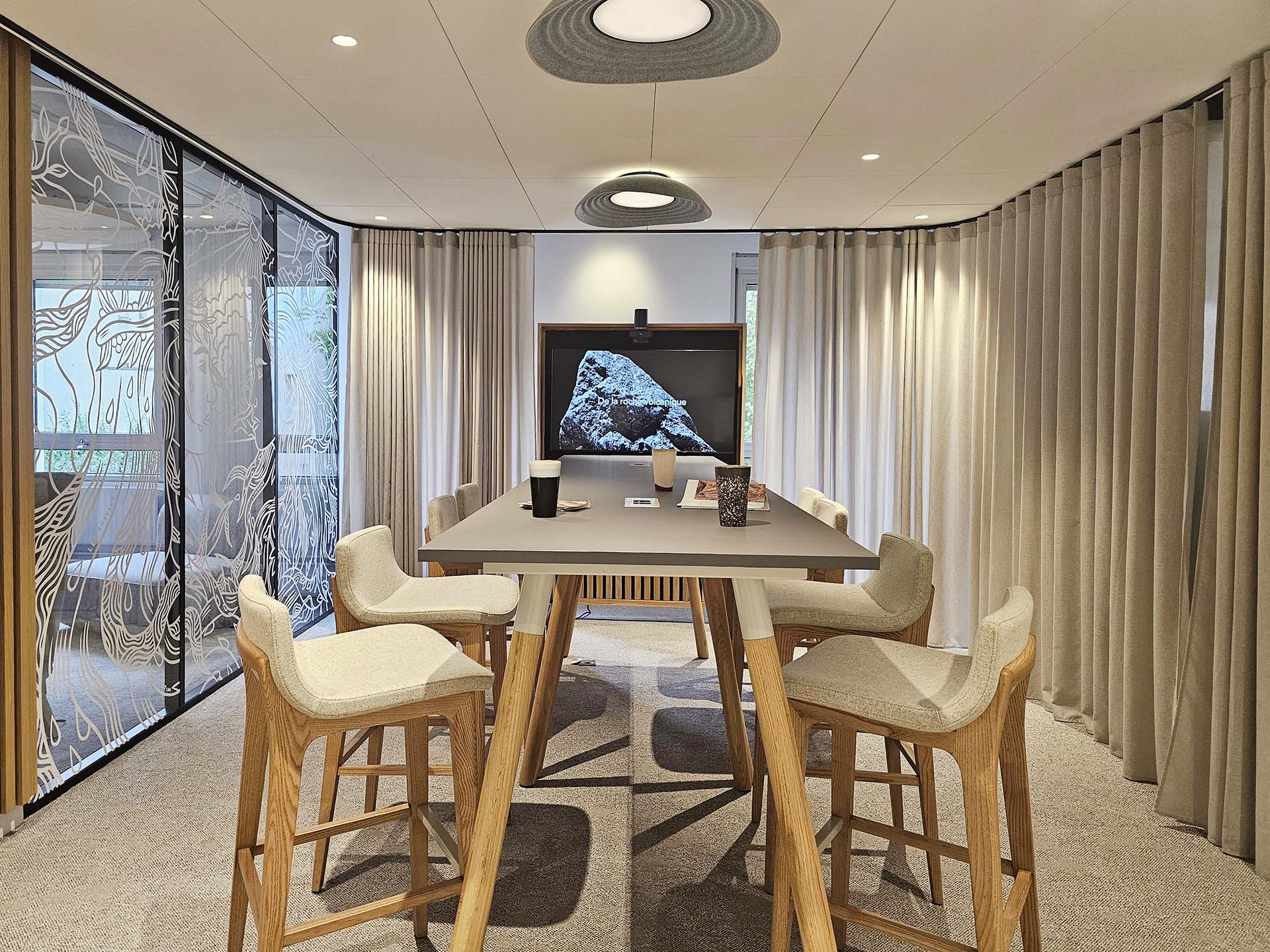 Salle de réunion espace de travail