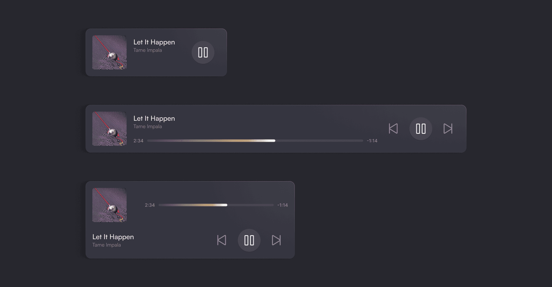 The media player as Lego blocks