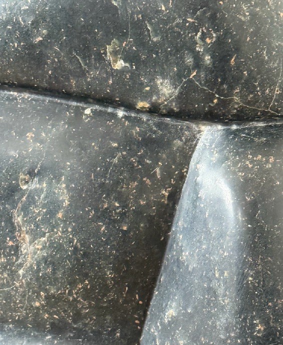 Earth Mourns, 2023. Soapstone. by Barbara Walker.