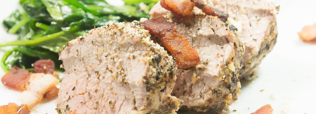 almond herb pork tenderloin
