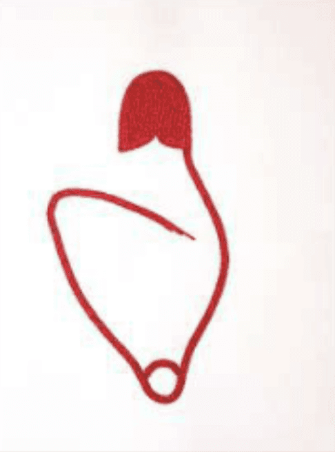 herd of sheep on road painting