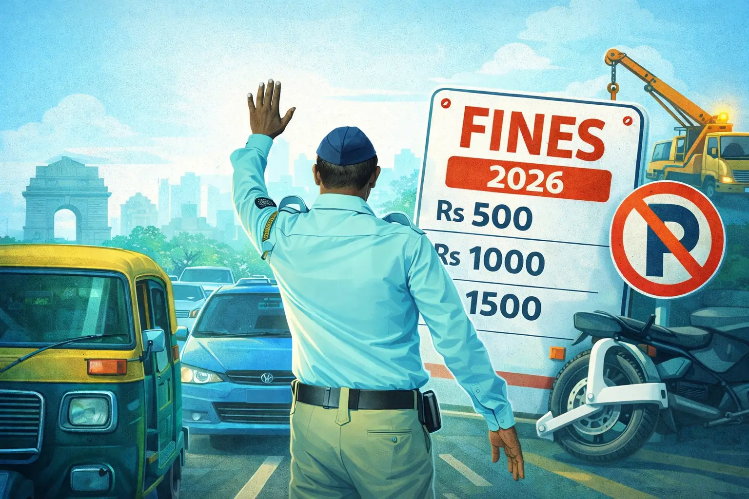 Parking Fines in India: Latest Rules and Charges 2026