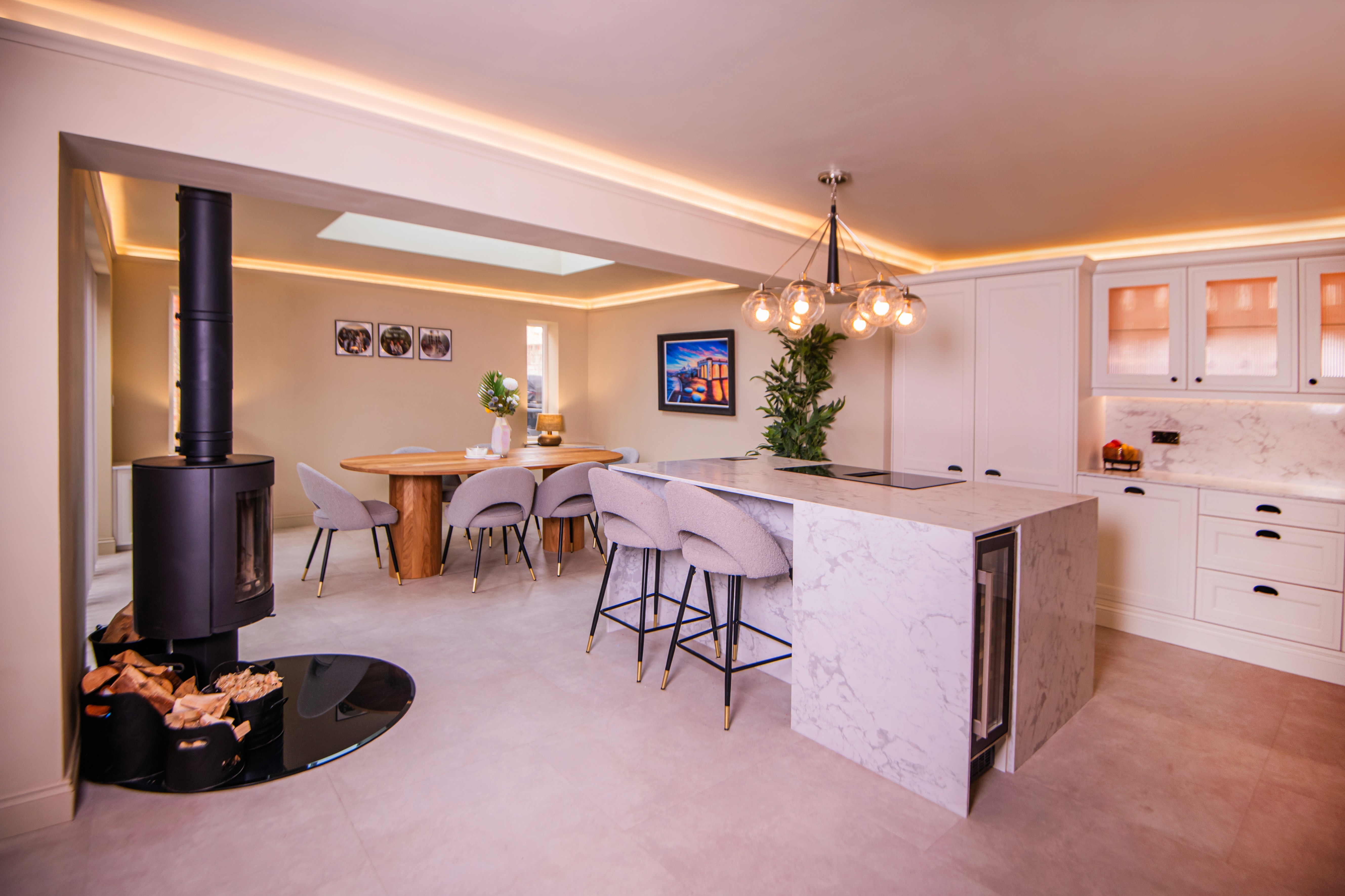 Image of a modern interior design space.