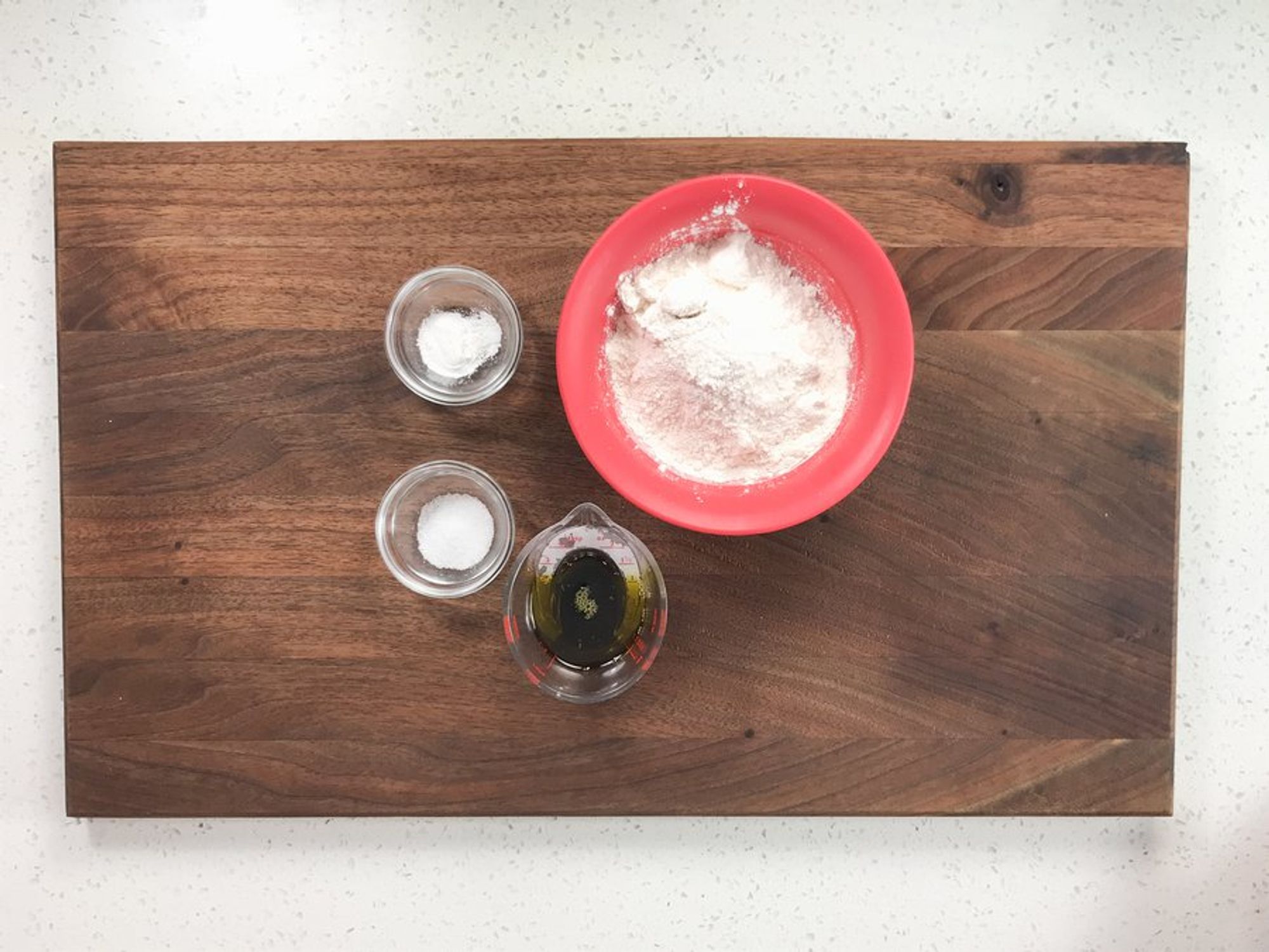 ingredients for cassava tortillas