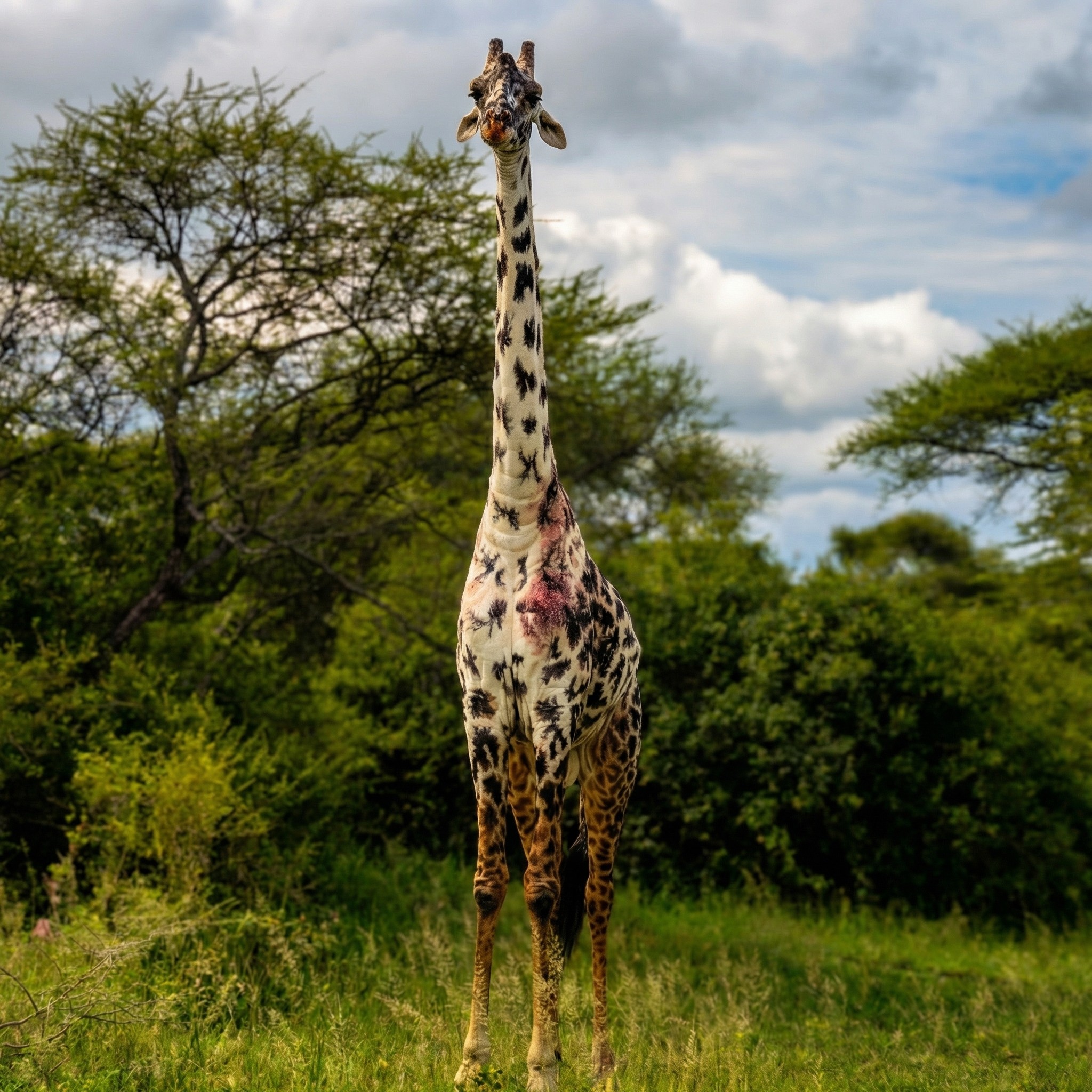 Traveler exploring narrow sandstone canyon illuminated by warm desert light in AlUla.