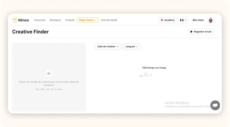 Creative Finder Minea
