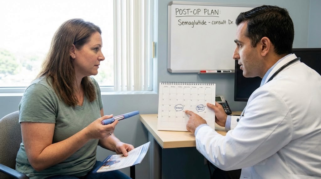 When can I resume semaglutide after surgery