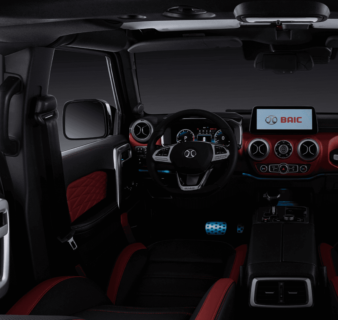 Baic Beijing Off-road BJ40 Extended Range Detail