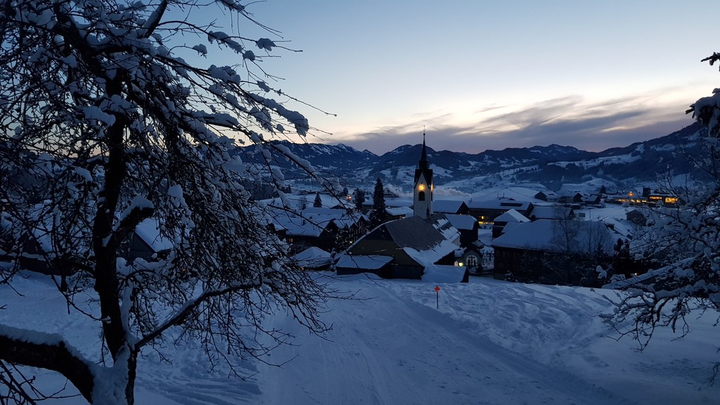 Ländliche Idylle in Schwarzenberg