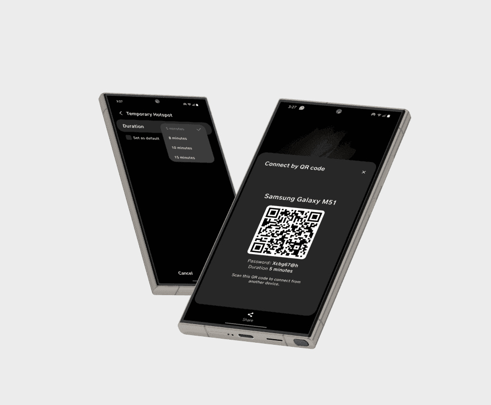 a cellphone leaning against a wall