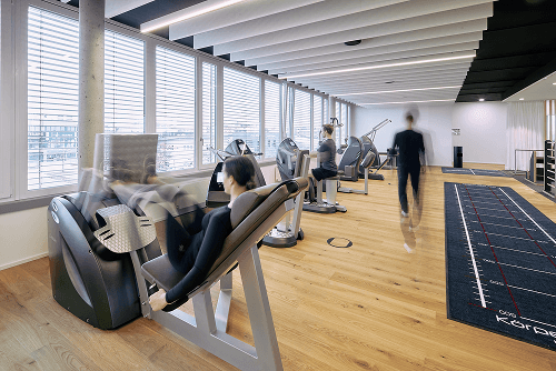 Raum für Physiotherapie und Körperanalyse im Körperwerk Fitnessstudio in Denkendorf