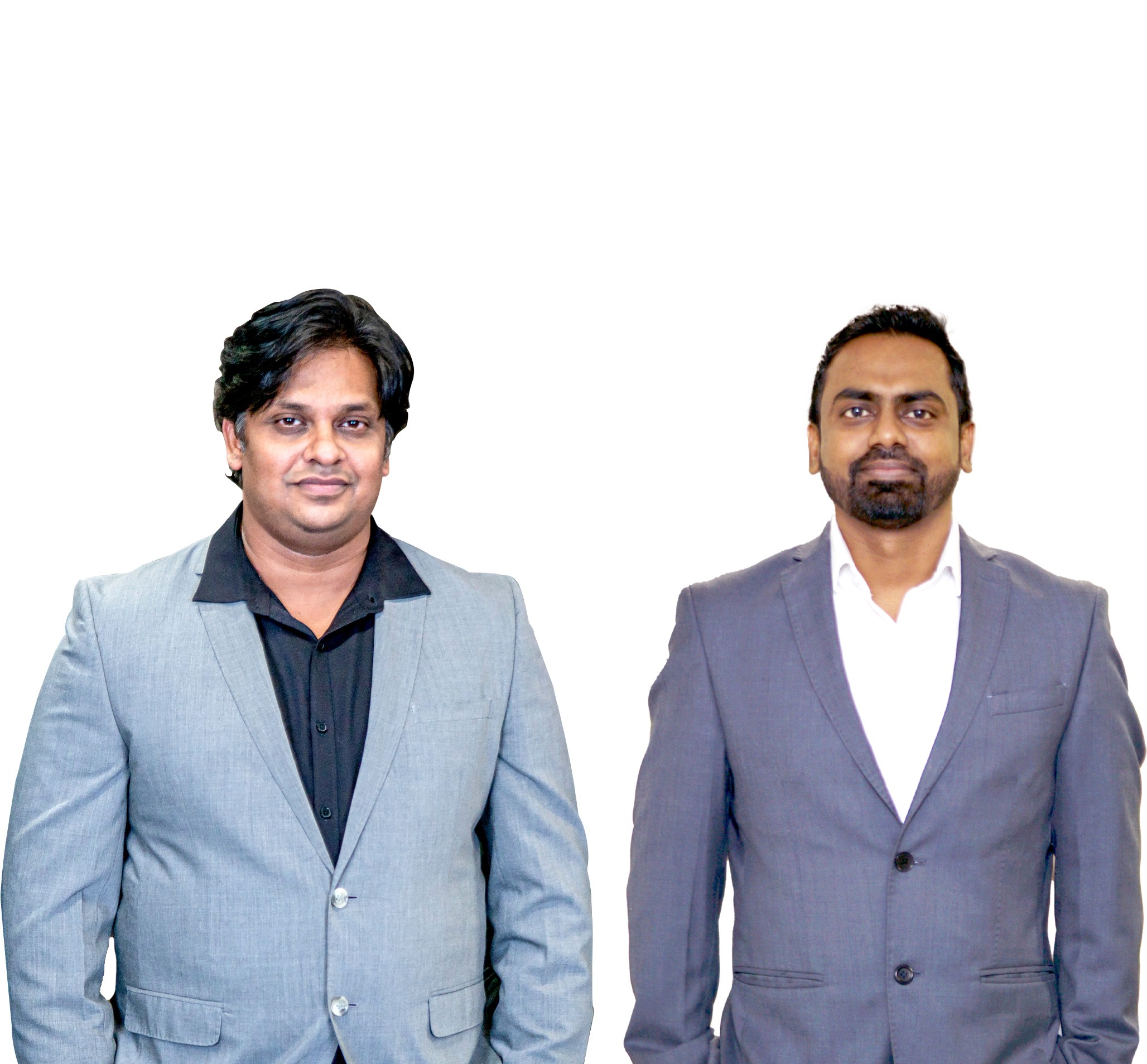 man wearing white V-neck shirt