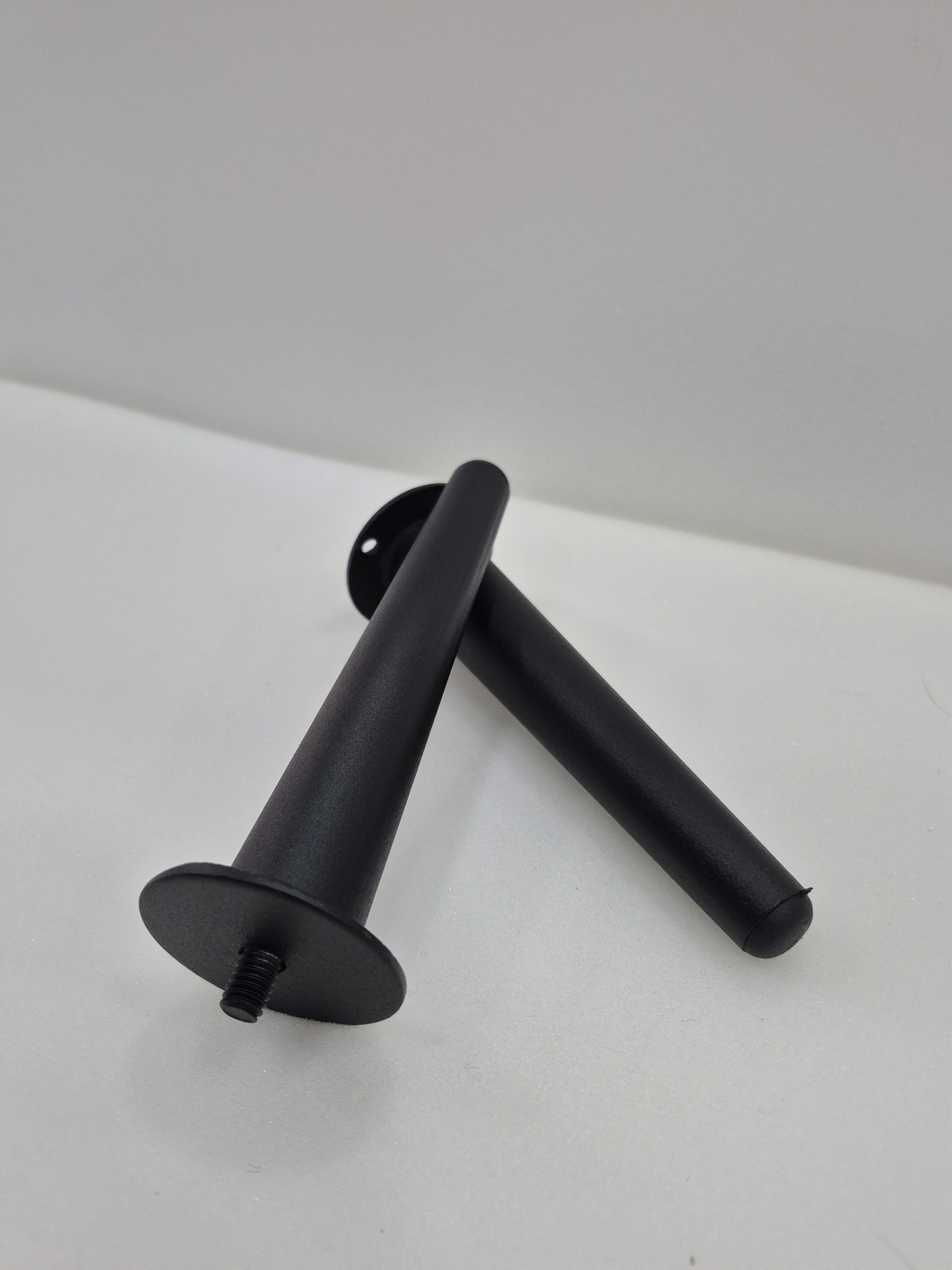 pé cônico metal 15cm 