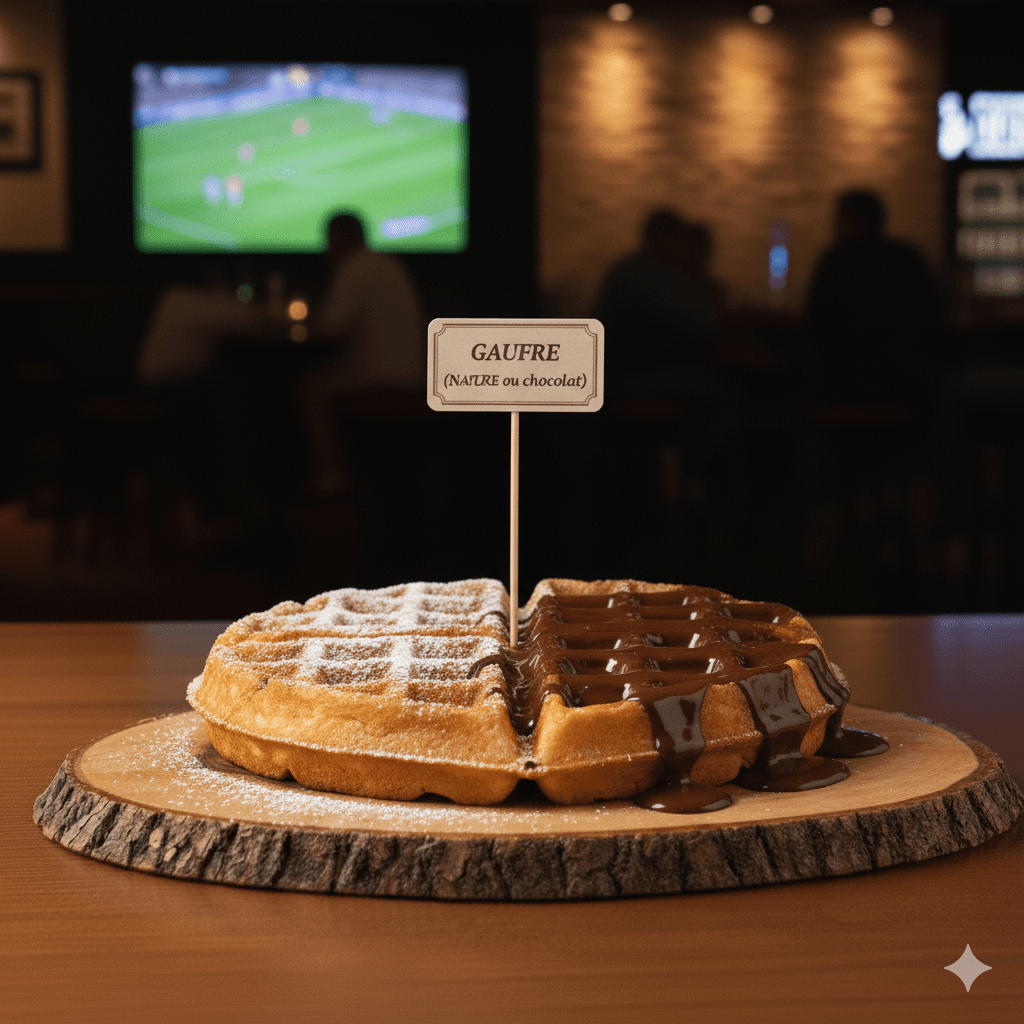 Gaufre (nature ou chocolat) Half Time