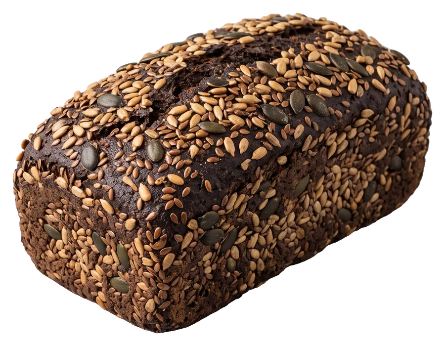 Seeded rye loaf