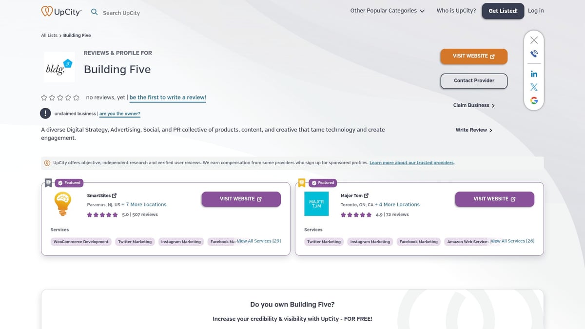 8 Leading User Experience Companies to Watch in 2025 - Building Five