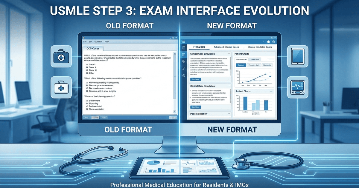 Cover: USMLE Step 3 New Format 2026: What Changed and How to Prepare