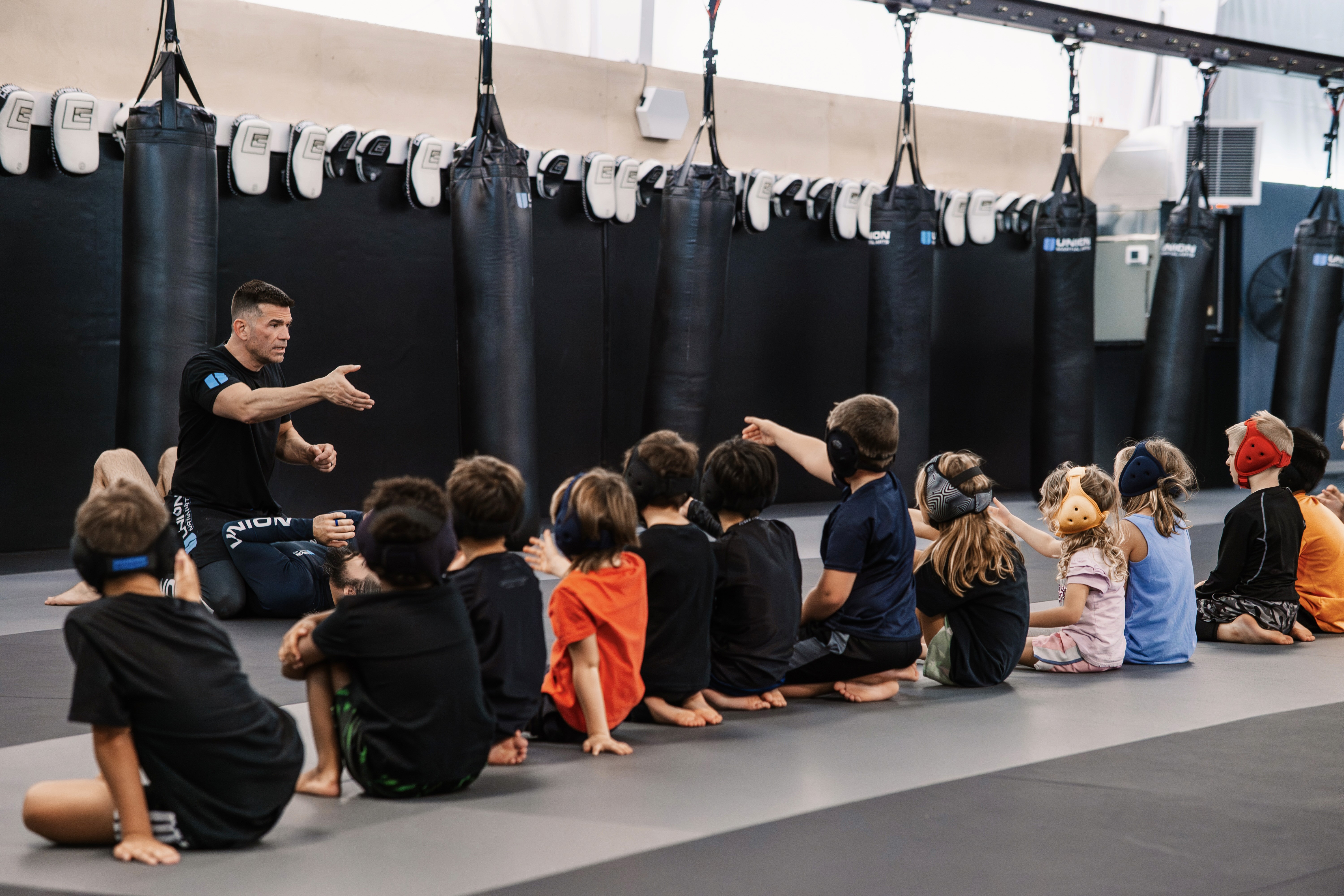 Jiu-jitsu traininng session at union marital arts