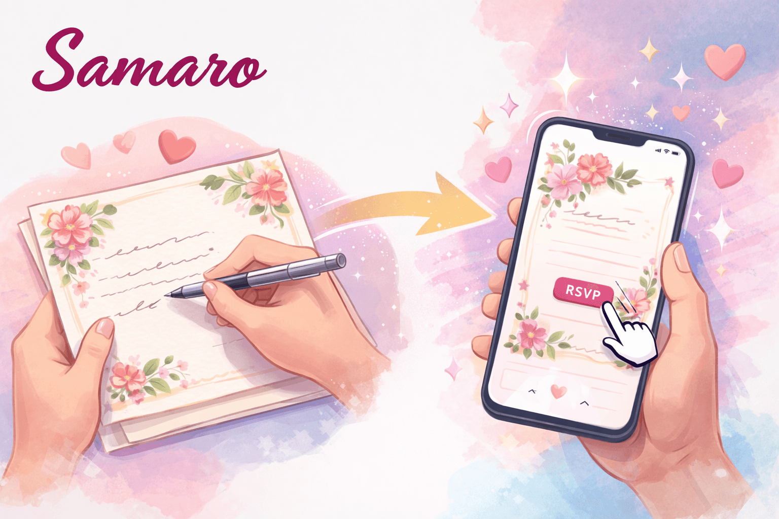 How Can Digital Wedding Invites Feel as Personal as Handwritten Ones