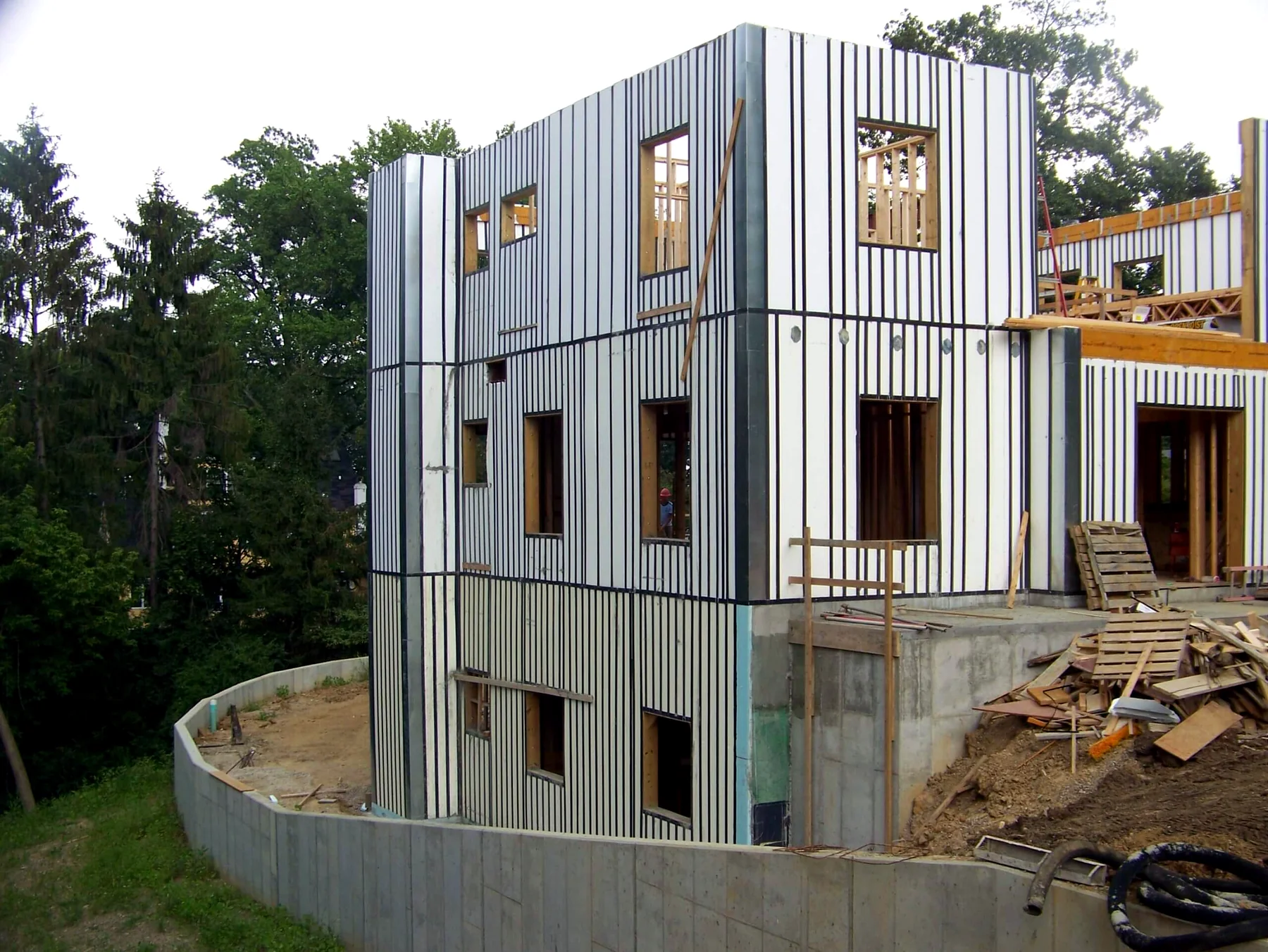 Three-story home in the Ohio River Valley