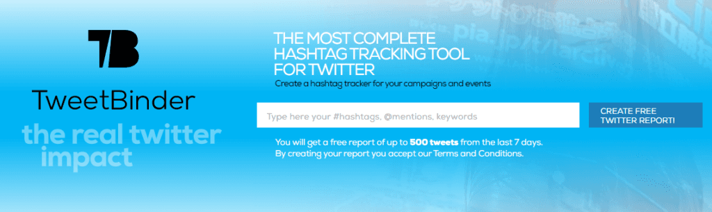 Tweet Binder Twitter Analytics Tool