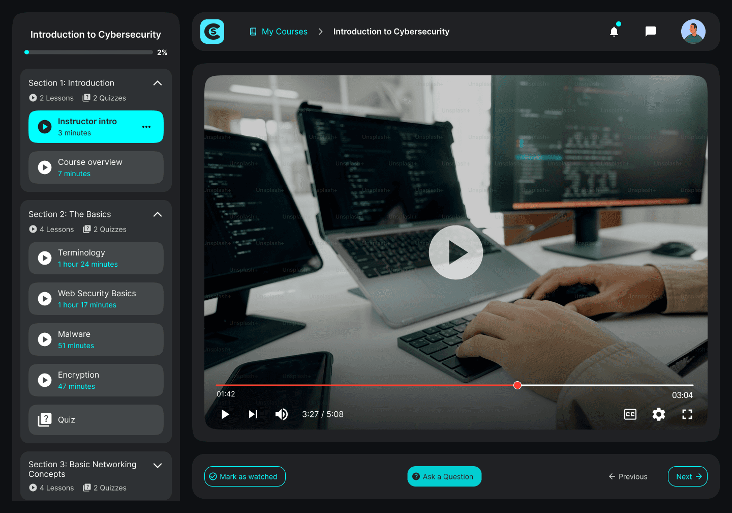 Thumbnail of the OnDemand player