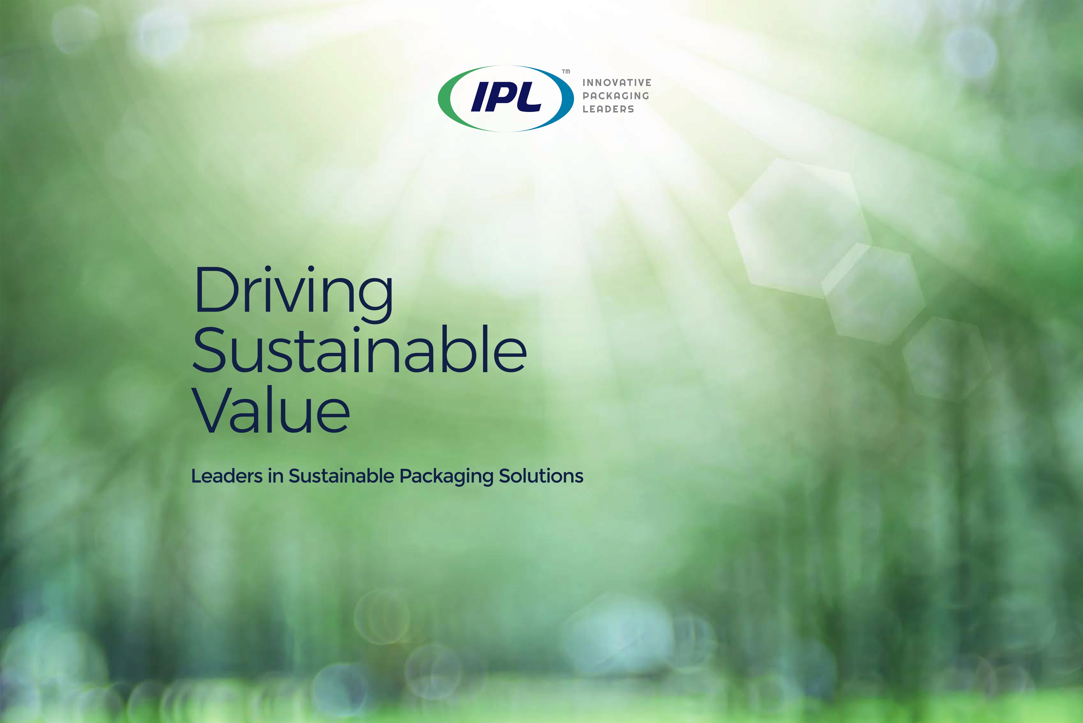 sustainability visual and tagline
