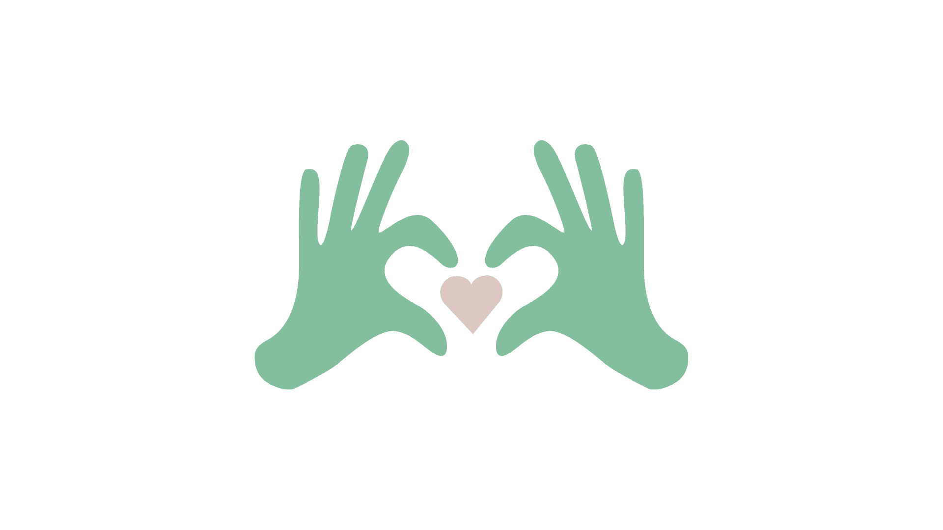 Icon Hands with a heart