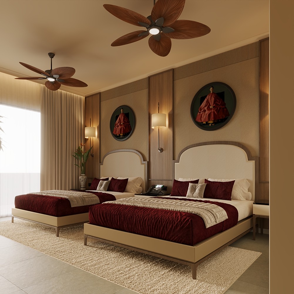 Image of Futuristic dining area