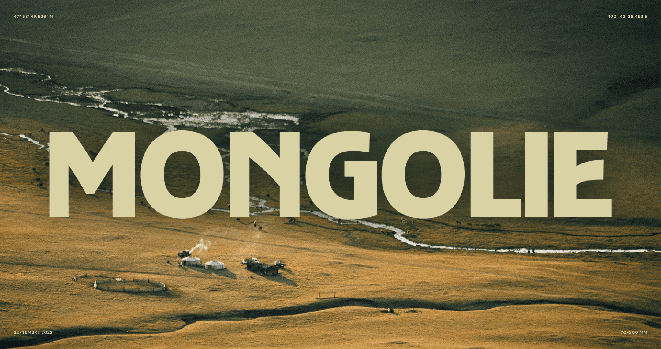 Mongolie - Photographie Cover