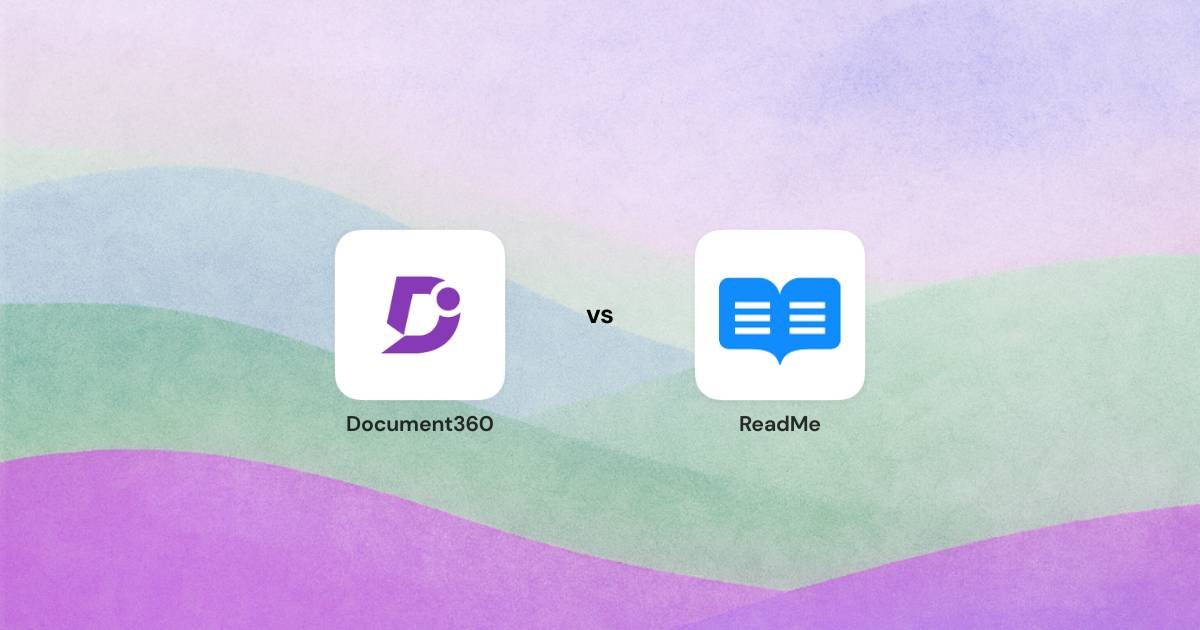 document360 vs readme