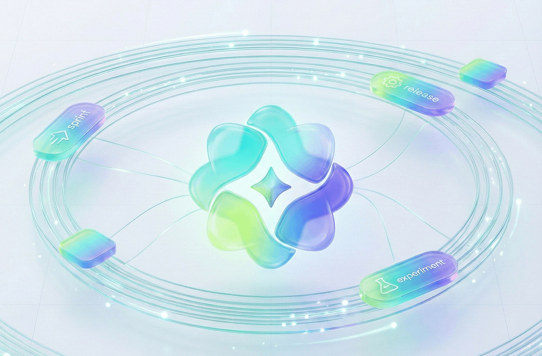 Envelope containing recommendations like “Fix churn spike” and “Action,” symbolizing actionable insights.