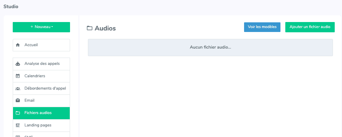 Interface Studio Magnétis