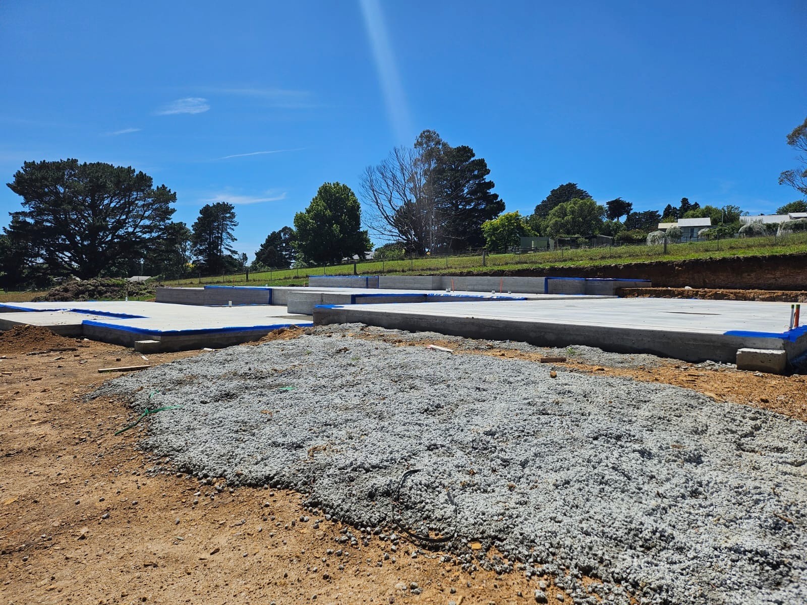 Pest fogging treatment at a warehouse