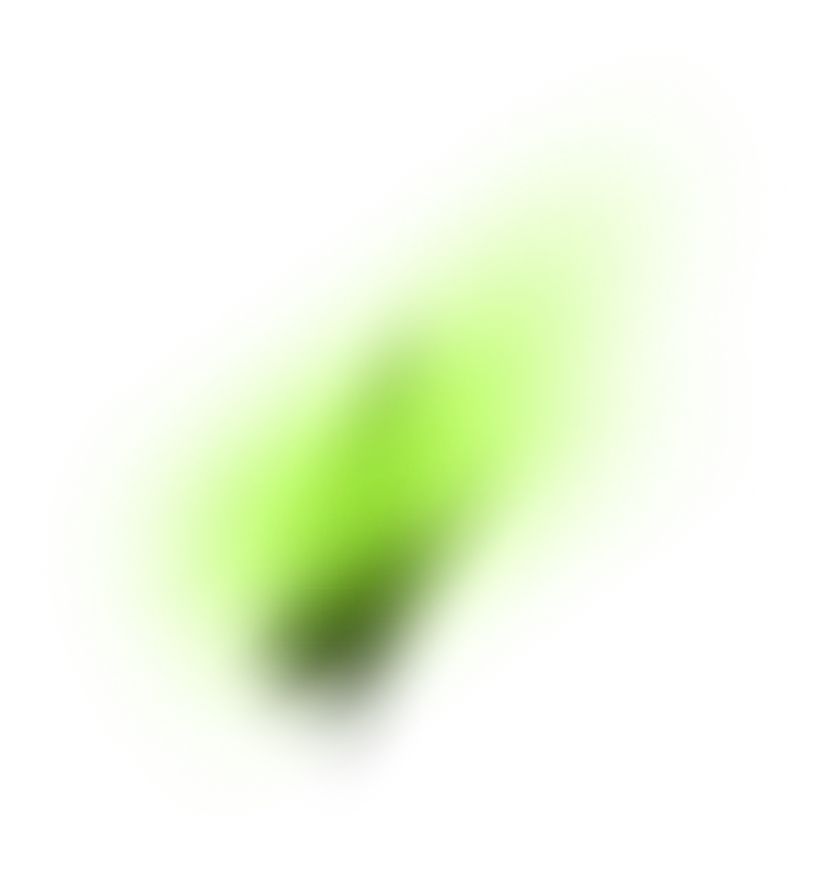 luz de fundo verde