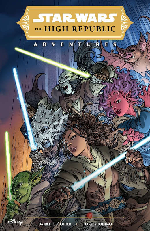 Star Wars The High Republic Adventures comics front cover