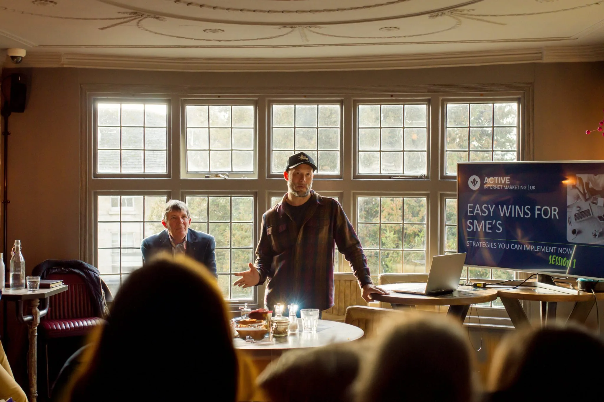 person in a meeting - SEO Agencies in Toronto 