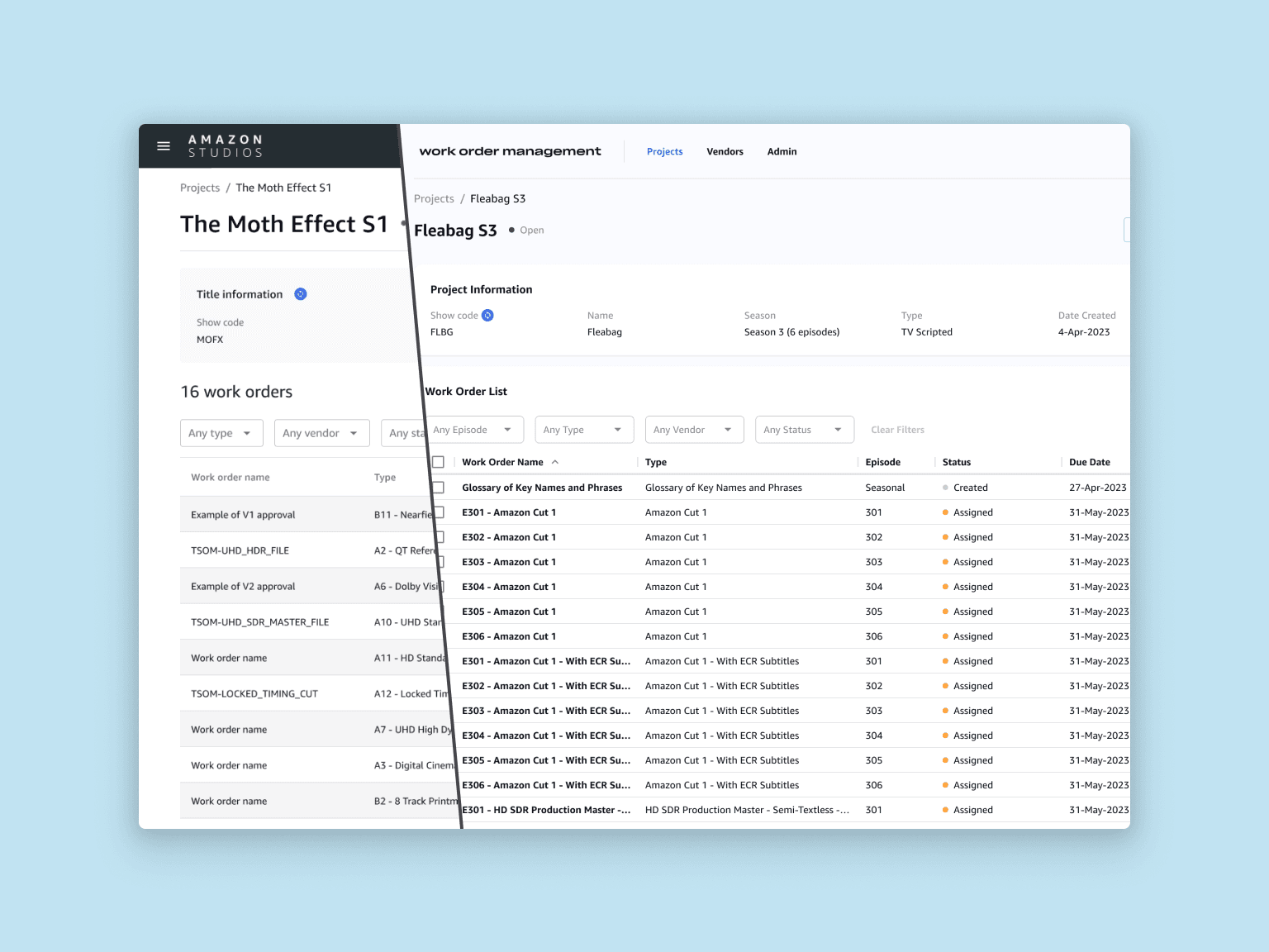 Work Order Management