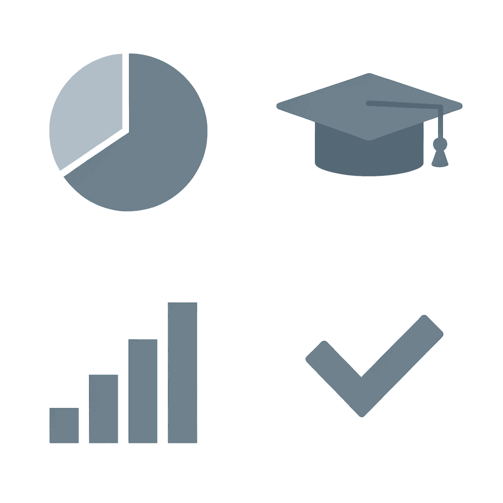 Grid displaying the four key metrics: Men's/Women's gender split, maximum scholarships available, typical roster sizes, and average scholarship percentage per player