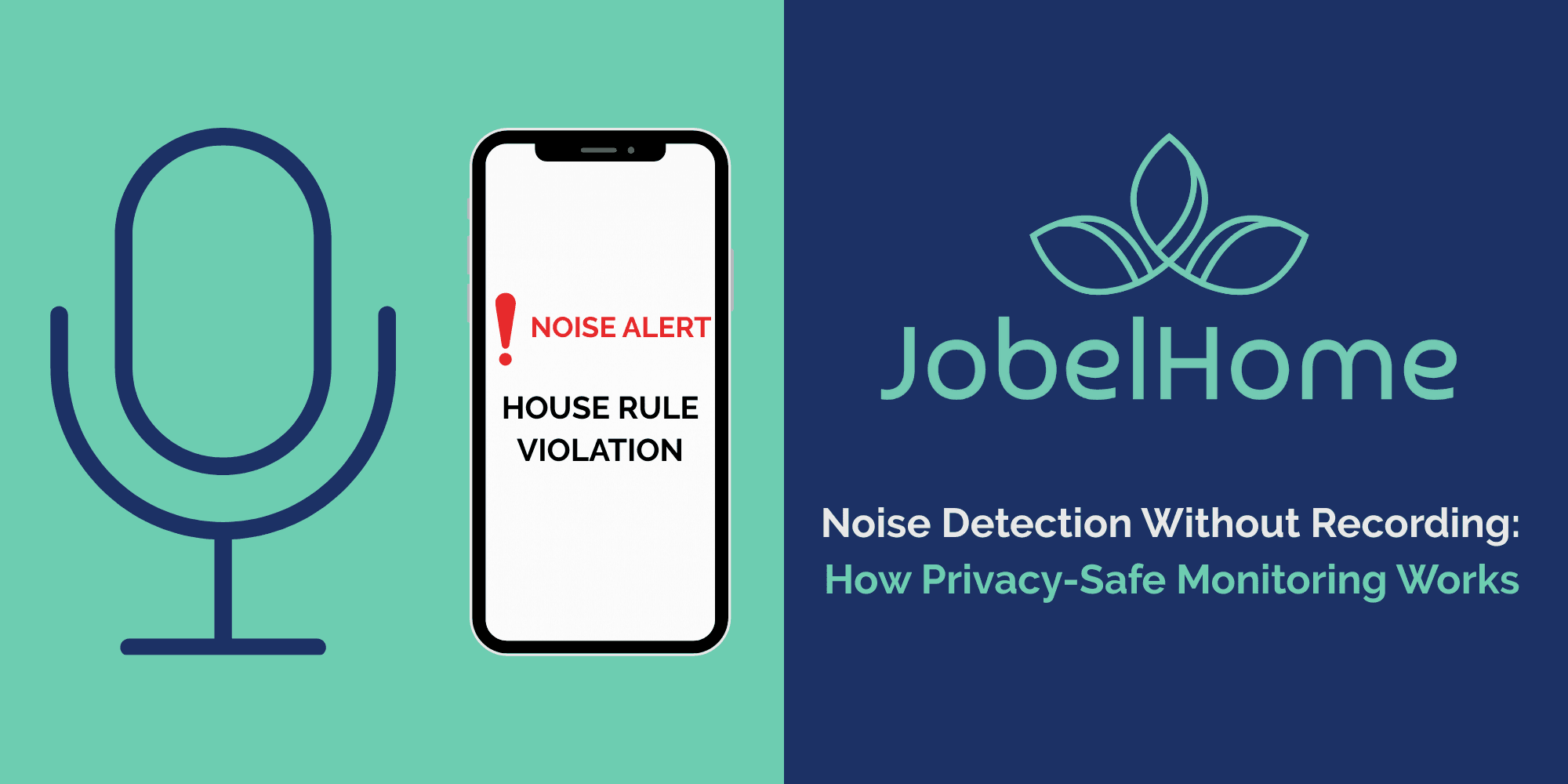 Privacy safe noise monitoring for hotels and short-term rentals with decibel-based noise detection alerts without audio recording.