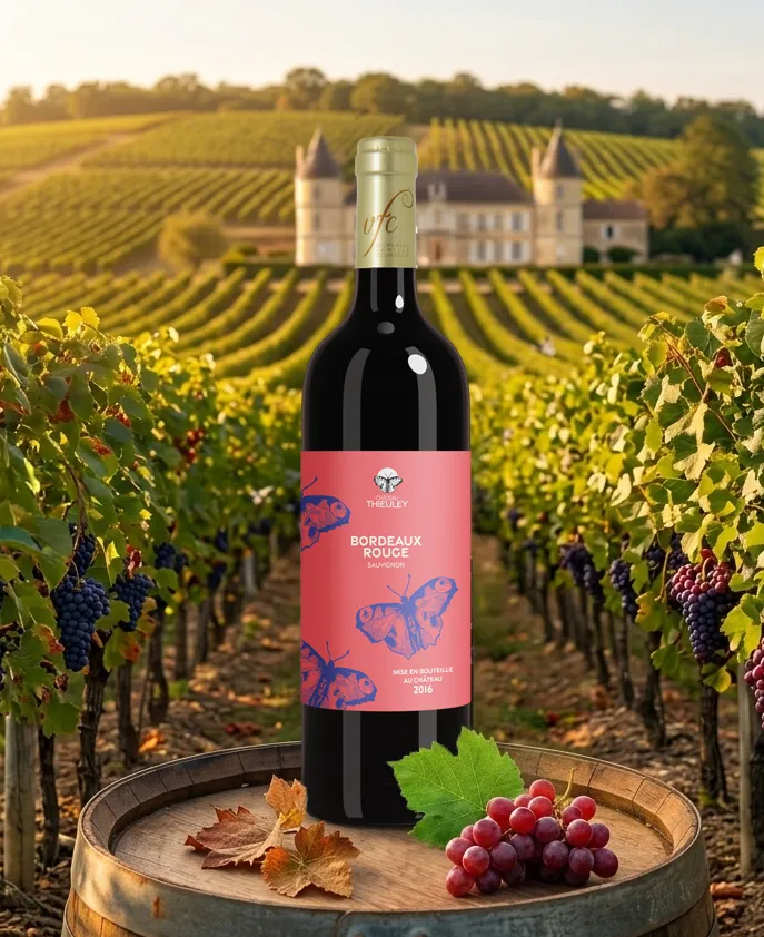 Vin rouge sauvignon