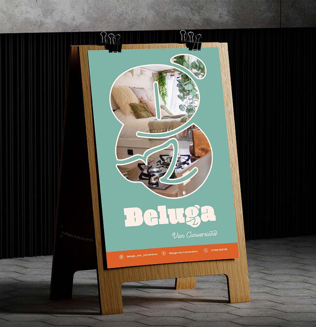 Green Beluga vans Aboard design