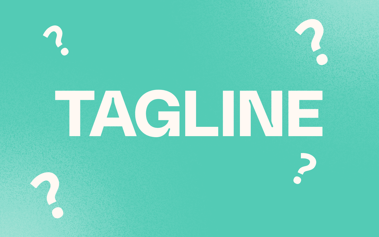 Logo with tagline