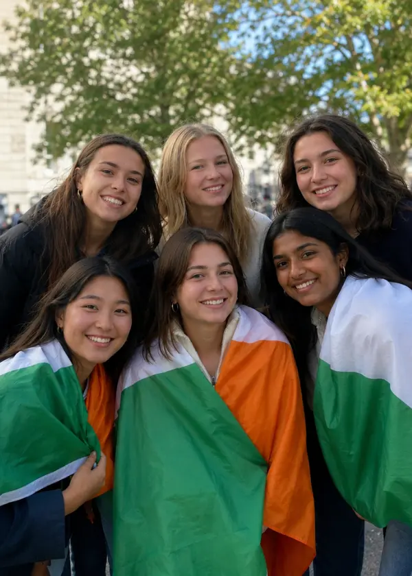 Étudier dans un lycée en Irlande grâce à un programme d'échange scolaire.