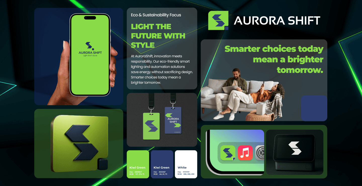 Brand Identity of Aurora Shift