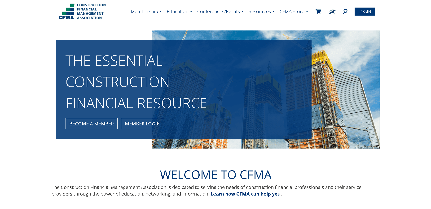 Construction Financial Management Association (CFMA): Best for Construction Financial Leaders 