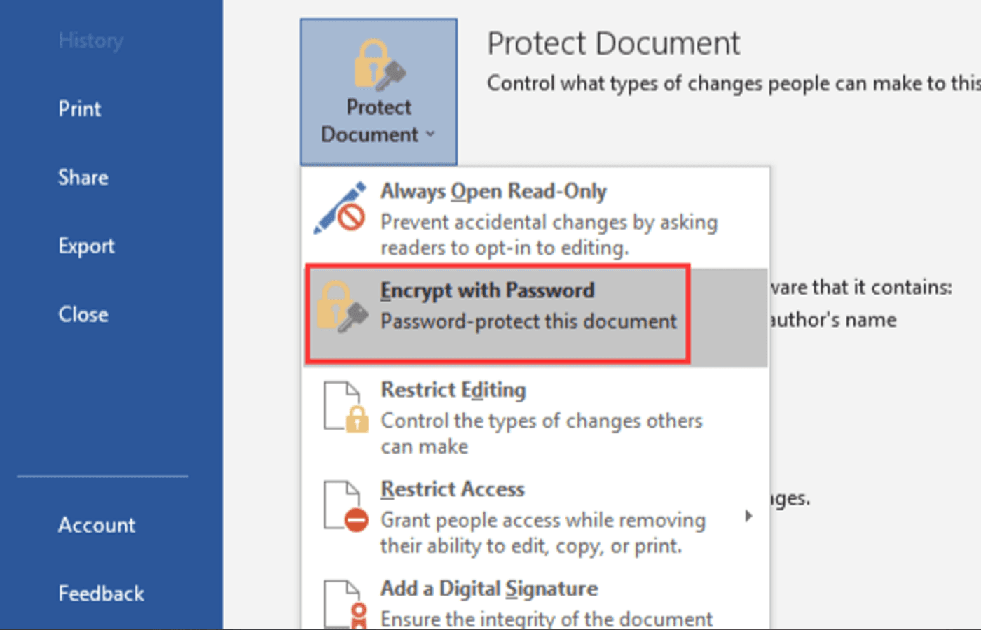 Encrypt Your Tax Documents With Passwords